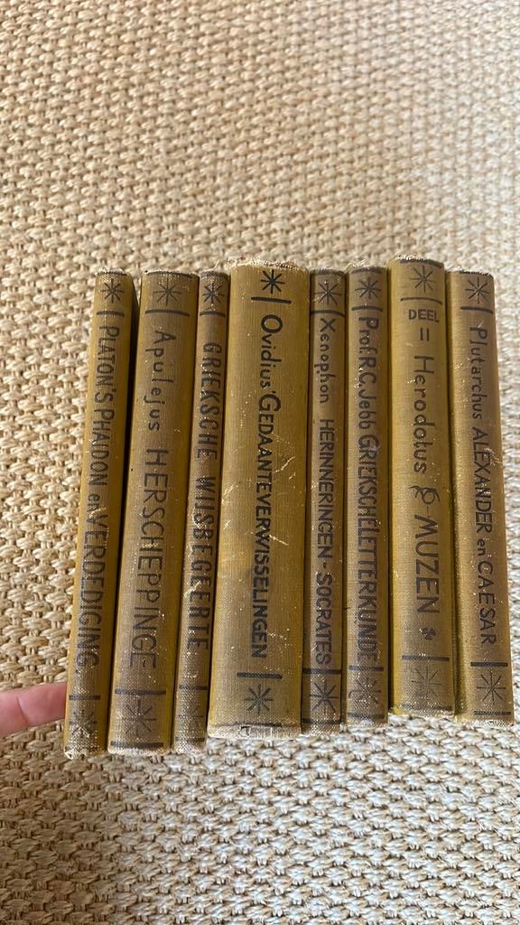 Klassieke schrijvers van Plutarchus tot Platon, Ophalen