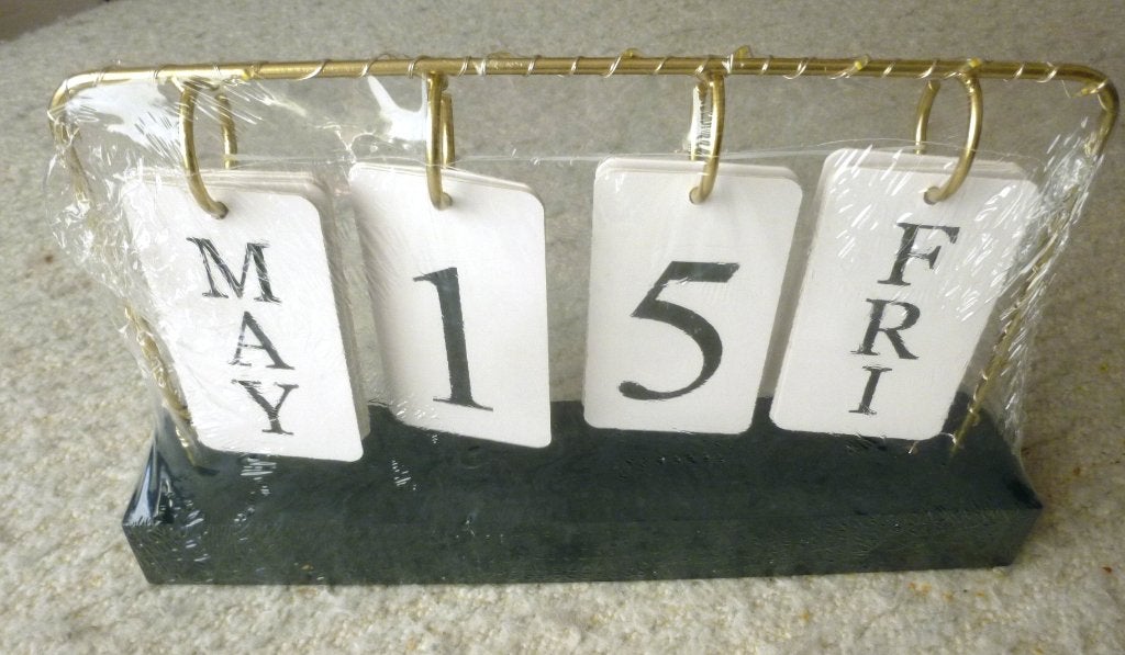 kalender nieuw in seal. ieder jaar opnieuw te gebruiken, Ophalen of Verzenden, Maandkalender, Zo goed als nieuw