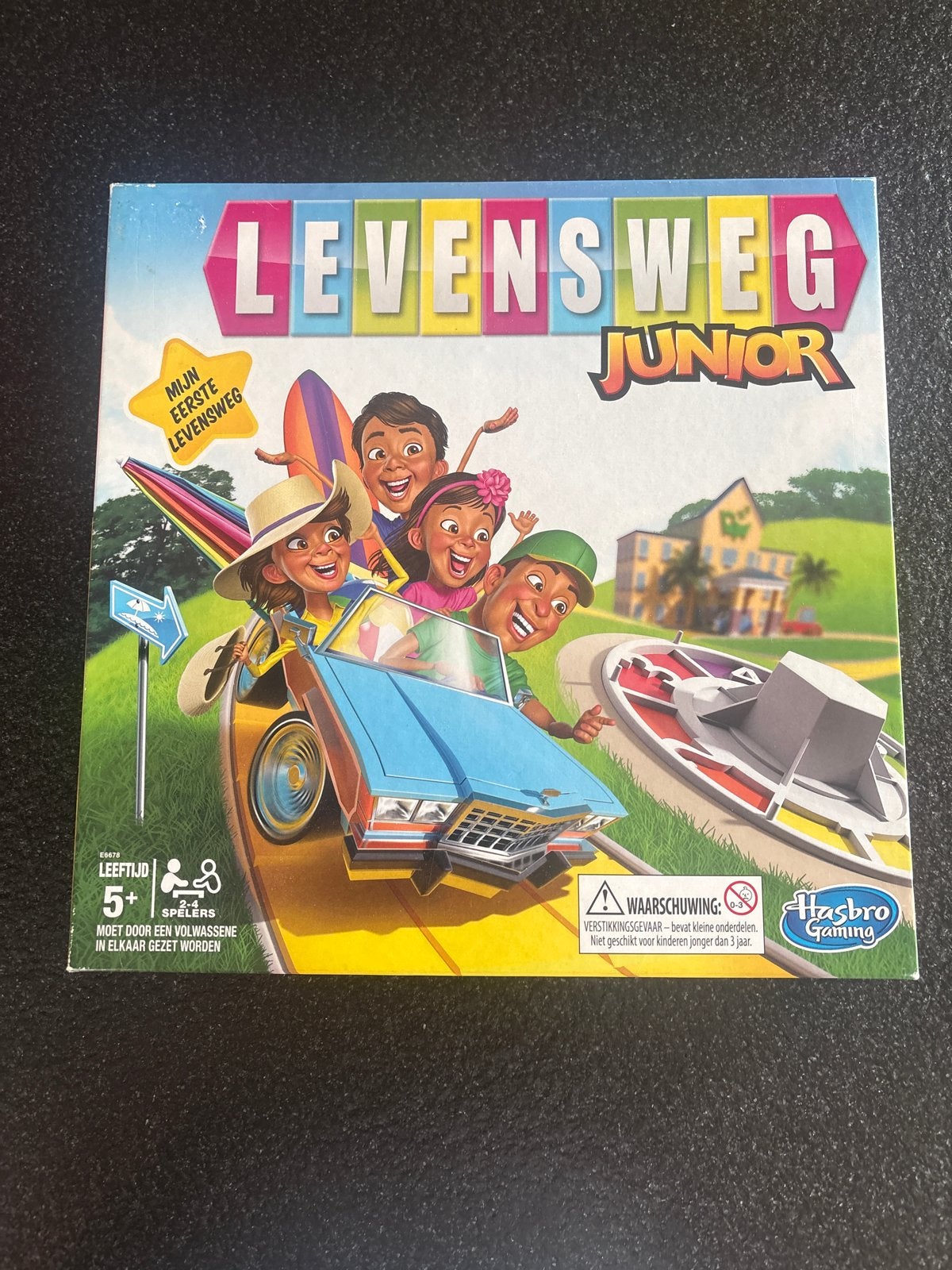Levensweg Junior - Mijn Eerste Levensweg, Drie of vier spelers, Ophalen of Verzenden, Zo goed als nieuw