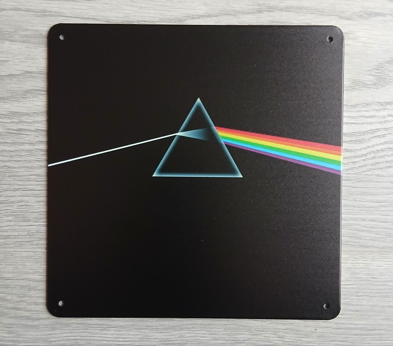 Pink Floyd Dark The Side Of The Moon 20x20 cm Reclamebord, Ophalen of Verzenden, Nieuw, Poster, Artwork of Schilderij