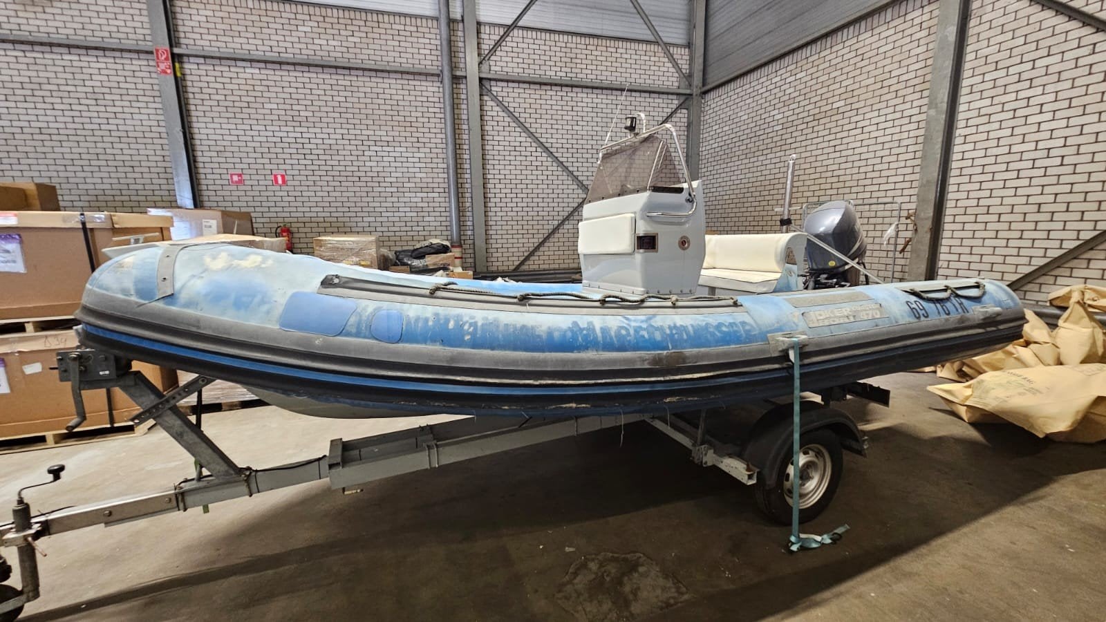 Joker Boat Coaster  RIB met Yamaha 60pk buitenboordmotor, Ophalen, Buitenboordmotor, Stuurconsole, Yamaha