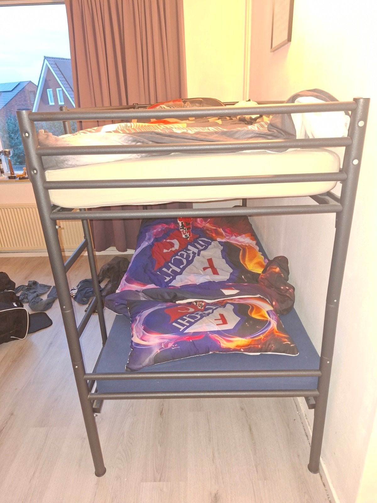Stapelbed 207x95x145 (LxBxH) - Prima staat, Ophalen, Gebruikt, 90 cm, Tweepersoons