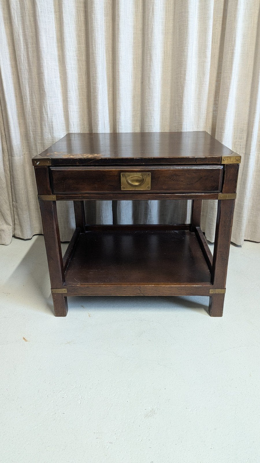 Salontafel/ bijzettafel oude stijl., Ophalen, Gebruikt, 25 tot 50 cm, 50 tot 100 cm