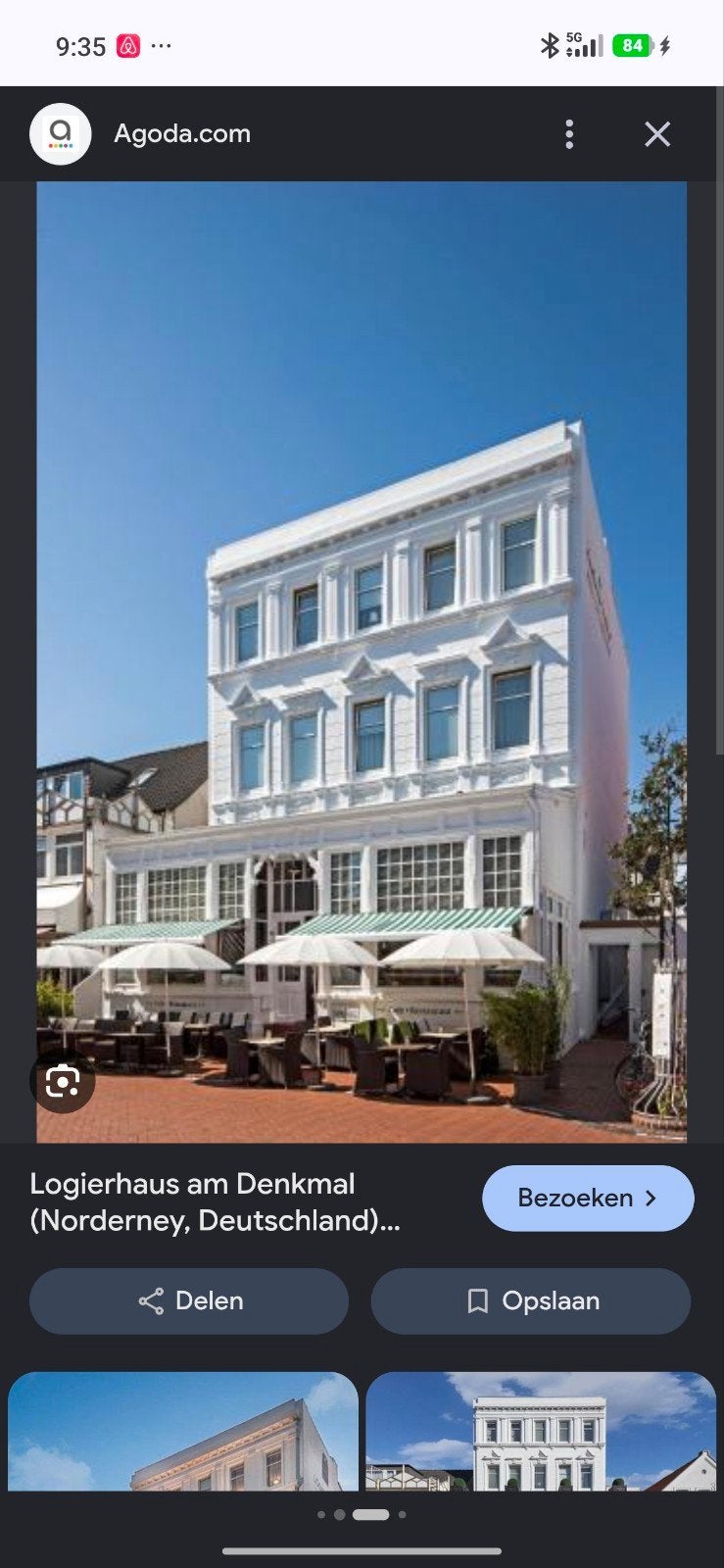 hotelovernachting, Twee personen, 1 overnachting
