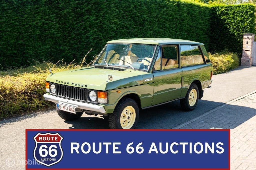 Land Rover Range Rover Classic | 1975 | Route 66 Auctions, Auto's, Land Rover, Overige carrosserieën, Zwart, Bedrijf