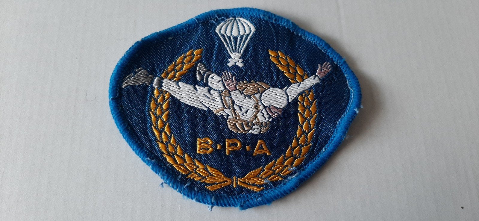 Mouwembleem British Parachute Association, Verzenden, Overige soorten, Engeland, Embleem of Badge