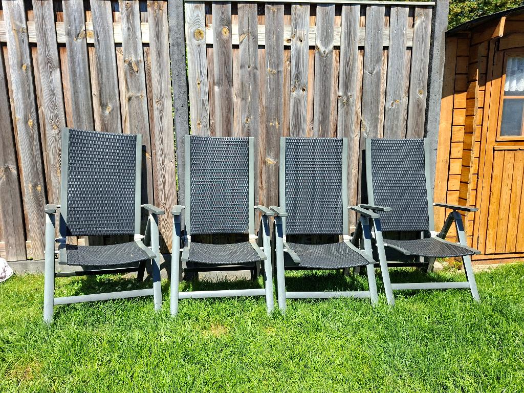 Gratis tuinstoelen, Tuin en Terras, Tuinstoelen, Ophalen, Gebruikt, Kunststof, Inklapbaar