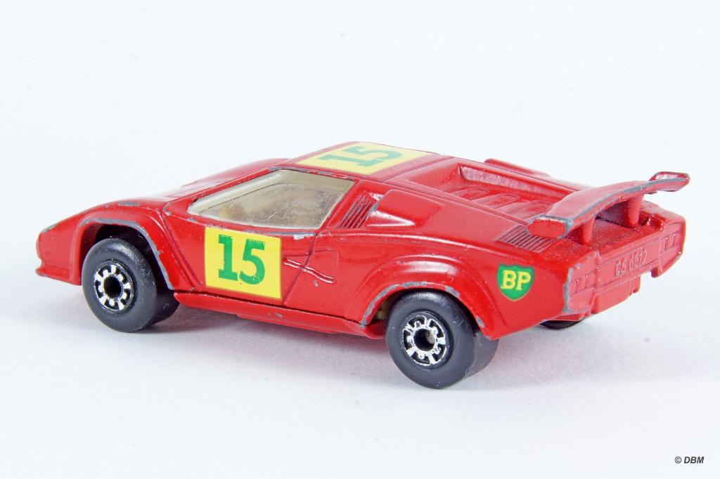Lamborghini Countach LP 500 S van Matchbox No. MB67, Ophalen of Verzenden, Gebruikt, Auto