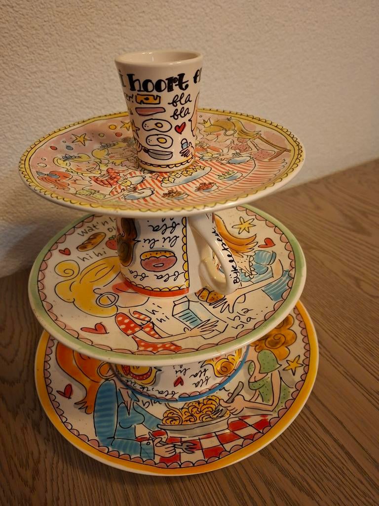 etagere blond Amsterdam, Huis en Inrichting, Woonaccessoires | Etagères, Ophalen, Nieuw