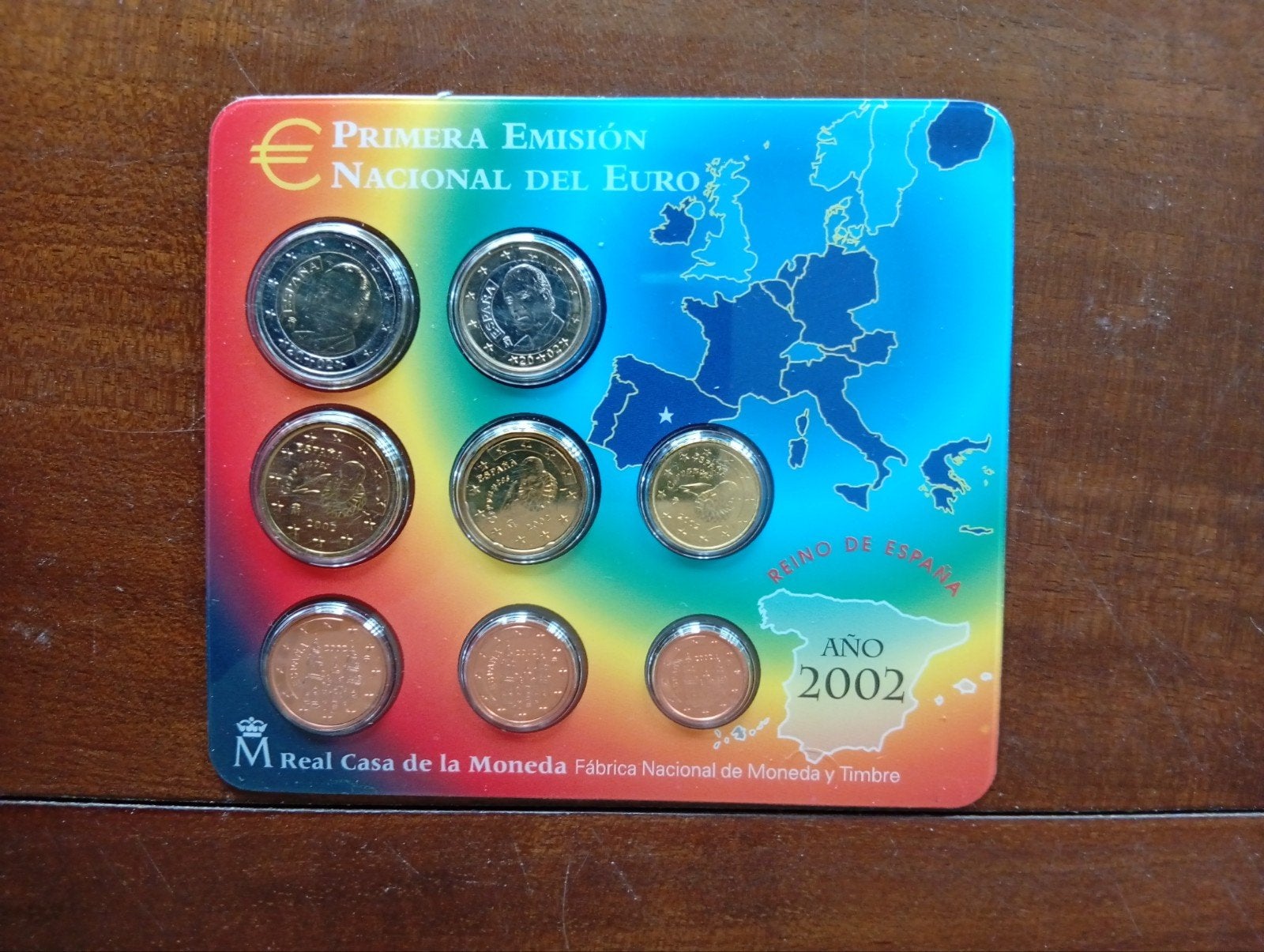 Euro set Spanje 2002., Ophalen of Verzenden, Spanje, Overige waardes