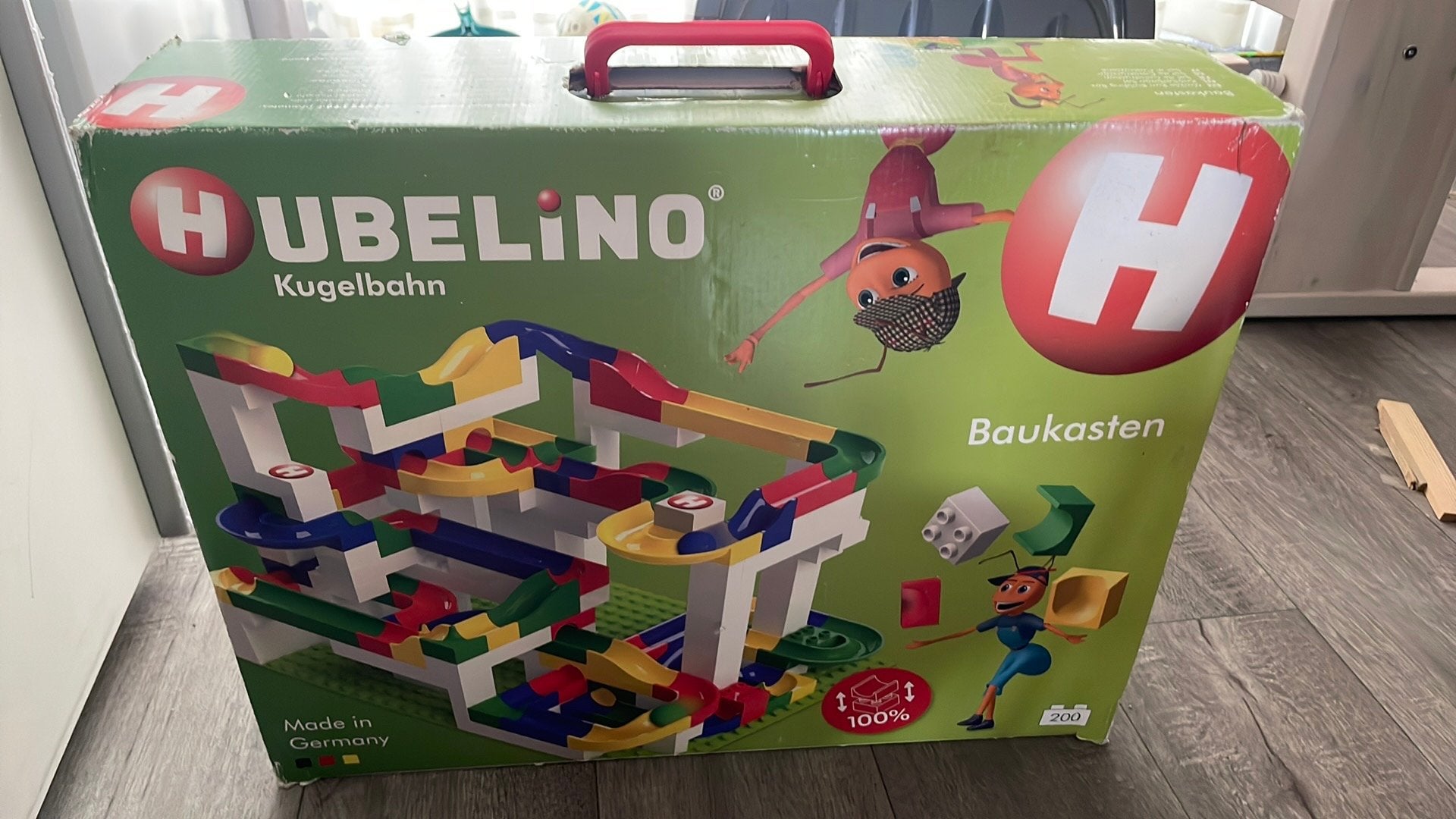 Hubelino knikkerbaan., Kinderen en Baby's, Ophalen, Zo goed als nieuw