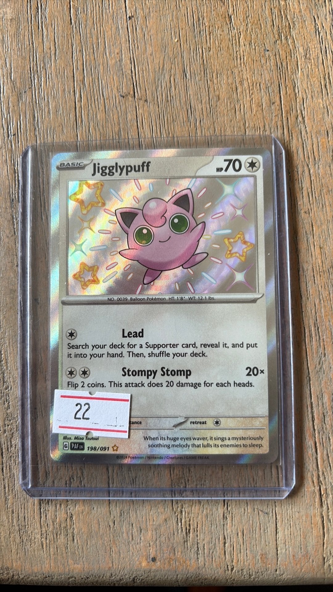 jigglypuff paf198, Ophalen of Verzenden, Zo goed als nieuw