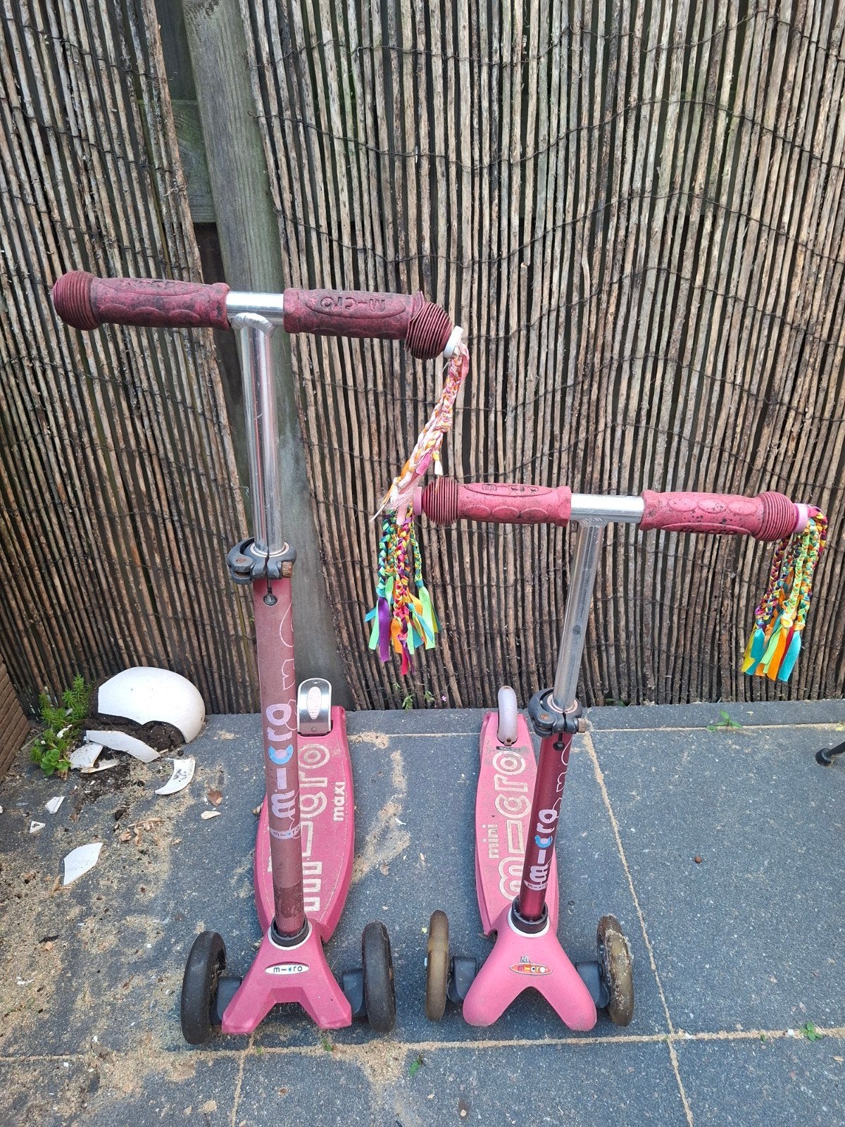 Maxi en Mini Micro Step (ook los te koop), Ophalen, Gebruikt, Gewone step, Micro