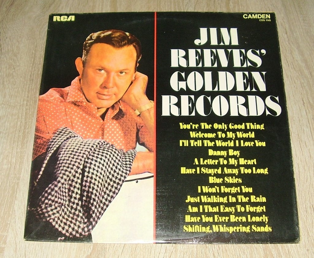 LP - Jim Reeves - Golden Records, LP, Gebruikt, Pop, Ophalen of Verzenden