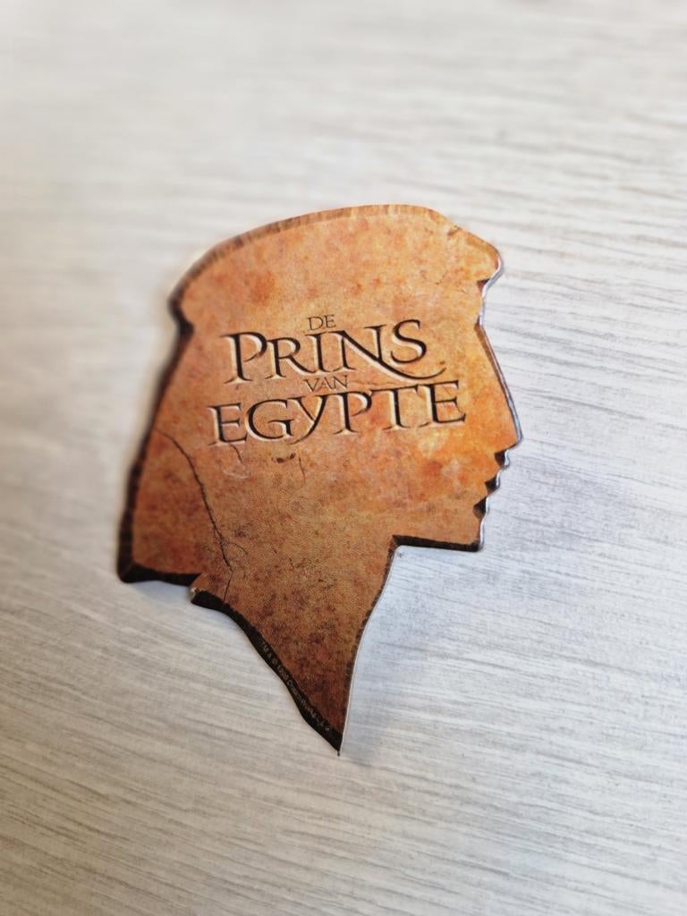 1998 speldje pin button de prins van egypte the prince of, Ophalen of Verzenden, Overige onderwerpen