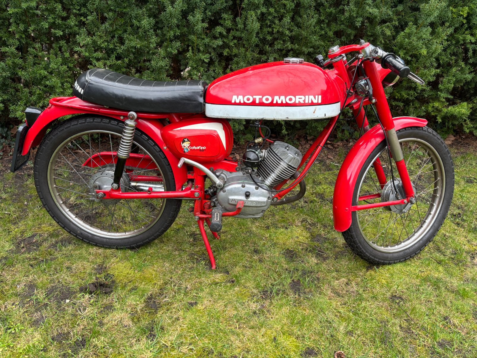 Moto morini corsarino, Fietsen en Brommers, Brommers | Oldtimers, Maximaal 45 km/u, 49 cc, 3 versnellingen, Ophalen