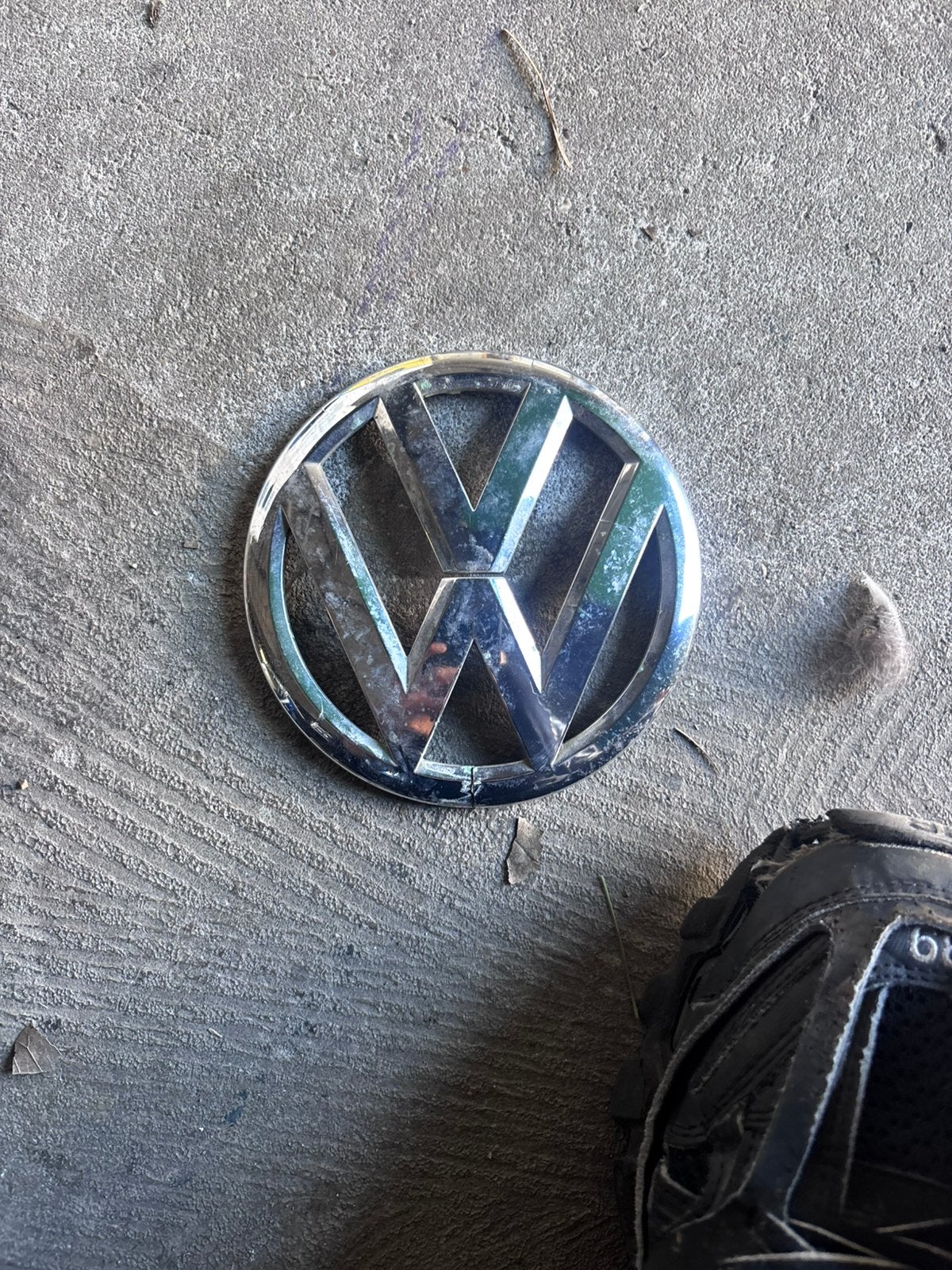 Volkswagen logo embleem, Auto-onderdelen, Overige Auto-onderdelen, Volkswagen, Gebruikt, Ophalen of Verzenden