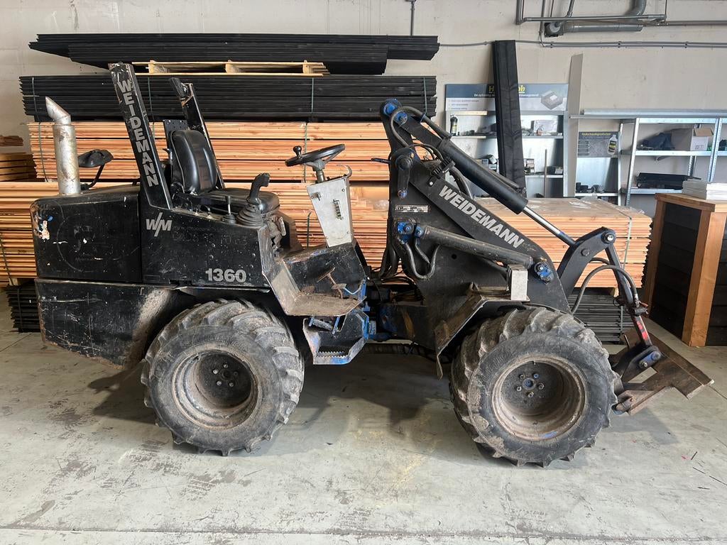 Weidemann shovel 1360, Ophalen of Verzenden, Wiellader of Shovel