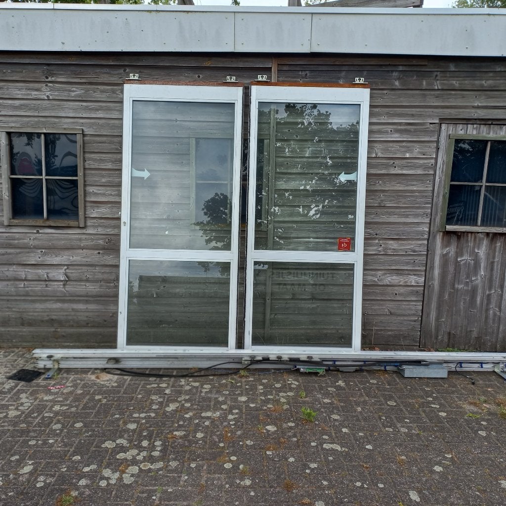 automatische electrische deuren compleet, Ophalen, 80 tot 100 cm, Overige typen, Zo goed als nieuw
