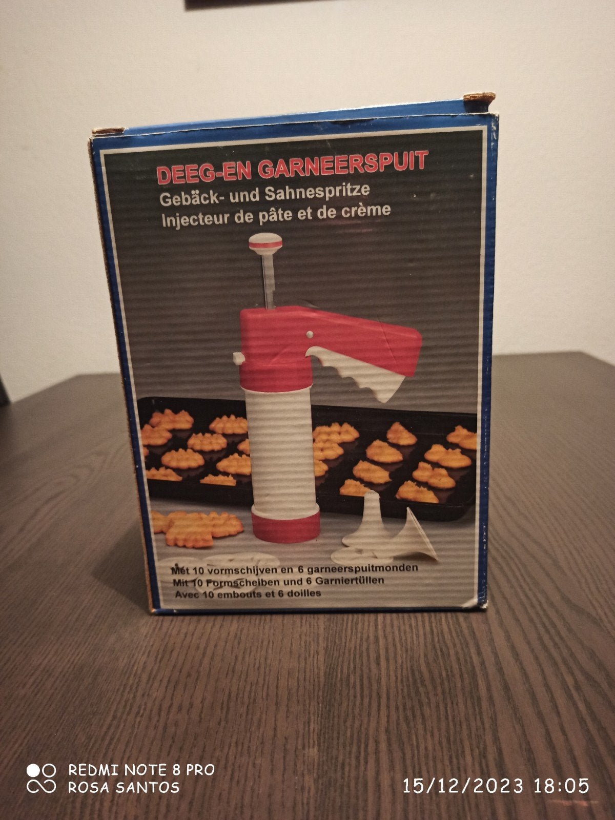 Deeg- en Garneerspuit - Gebäck- und Sahnespritze, Huis en Inrichting, Keuken | Keukenbenodigdheden, Nieuw, Overige typen, Overige merken