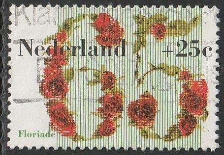 Nederland 1982 1264  Zomer Rozen, Gest, Ophalen of Verzenden, Na 1940, Gestempeld