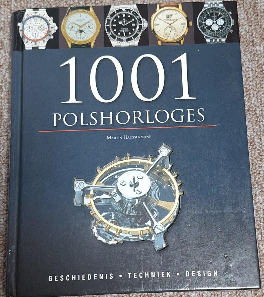 Boek Polshorloges 1001, Boeken, Ophalen, Gelezen, Sport, Hobby en Vrije tijd