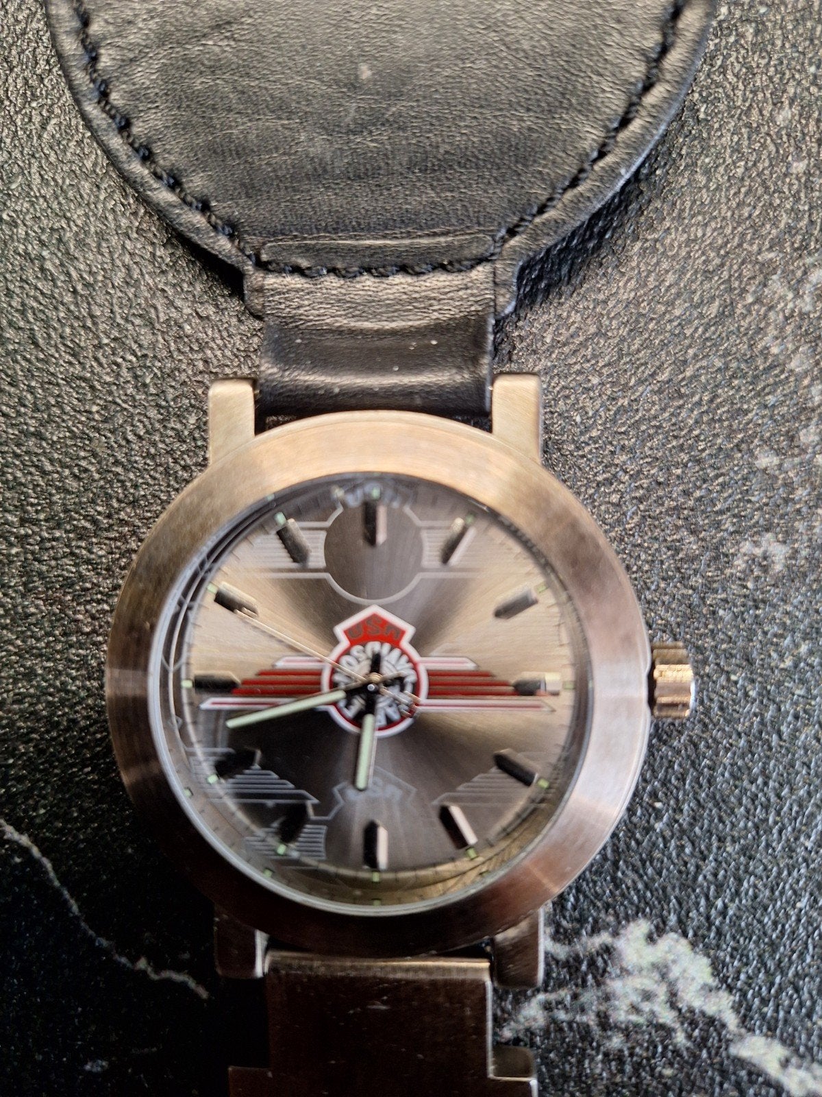 Origineel Harley-Davidson Belt-Watch ., Overige merken, Zakhorloge, Staal, Ophalen of Verzenden