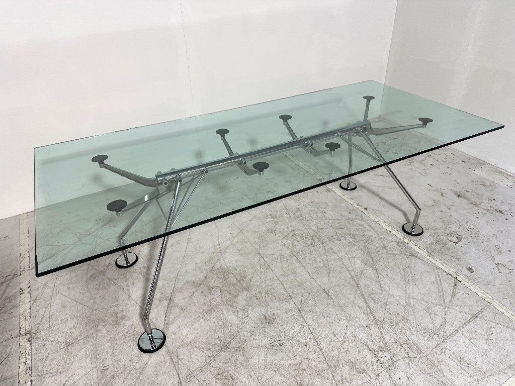 Tecno Nomos glazen tafel Norman Foster, Gebruikt, -, -, 200 cm of meer