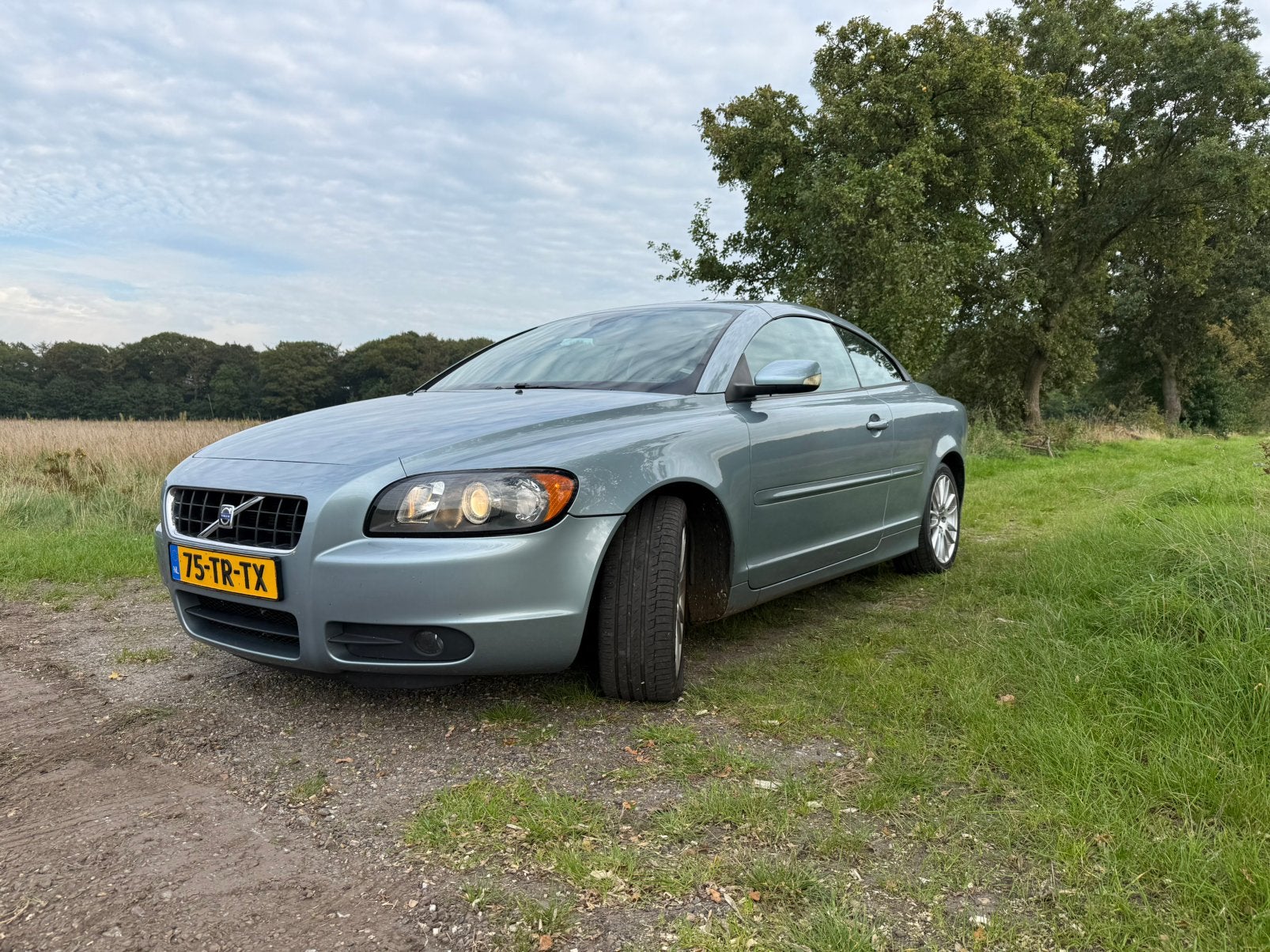 Volvo C70 2.4 T Cabrio Blauw 170pk, Voorwielaandrijving, C70, Beige, Cabriolet