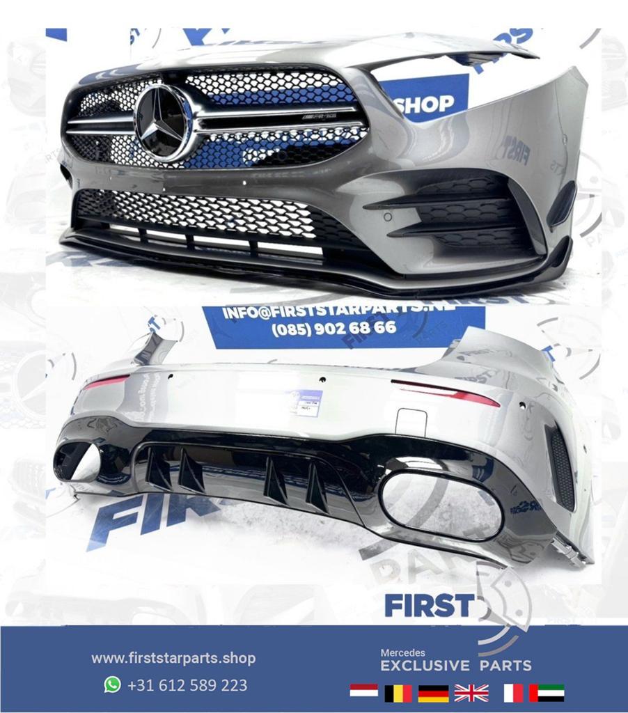 W177 A35 AMG Pakket Mercedes A Klasse 2019-2023 Voorbumper A, Gebruikt, -, Ophalen of Verzenden, Bumper