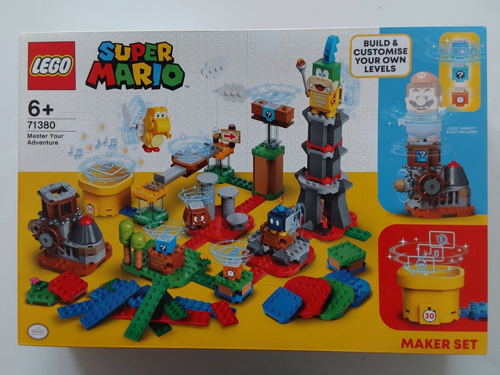Lego Super Mario 71380 Master Your Adventure 🆕️ ( in seal ), Overige thema's, Nieuw, Ophalen of Verzenden, Complete set