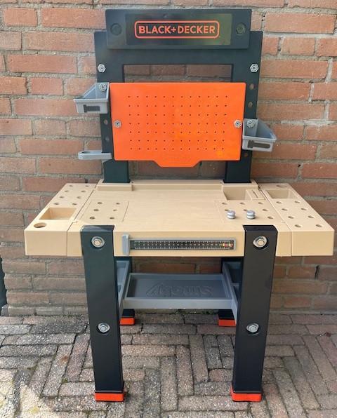 Smoby black en decker kinderwerkbank, Ophalen, Gebruikt