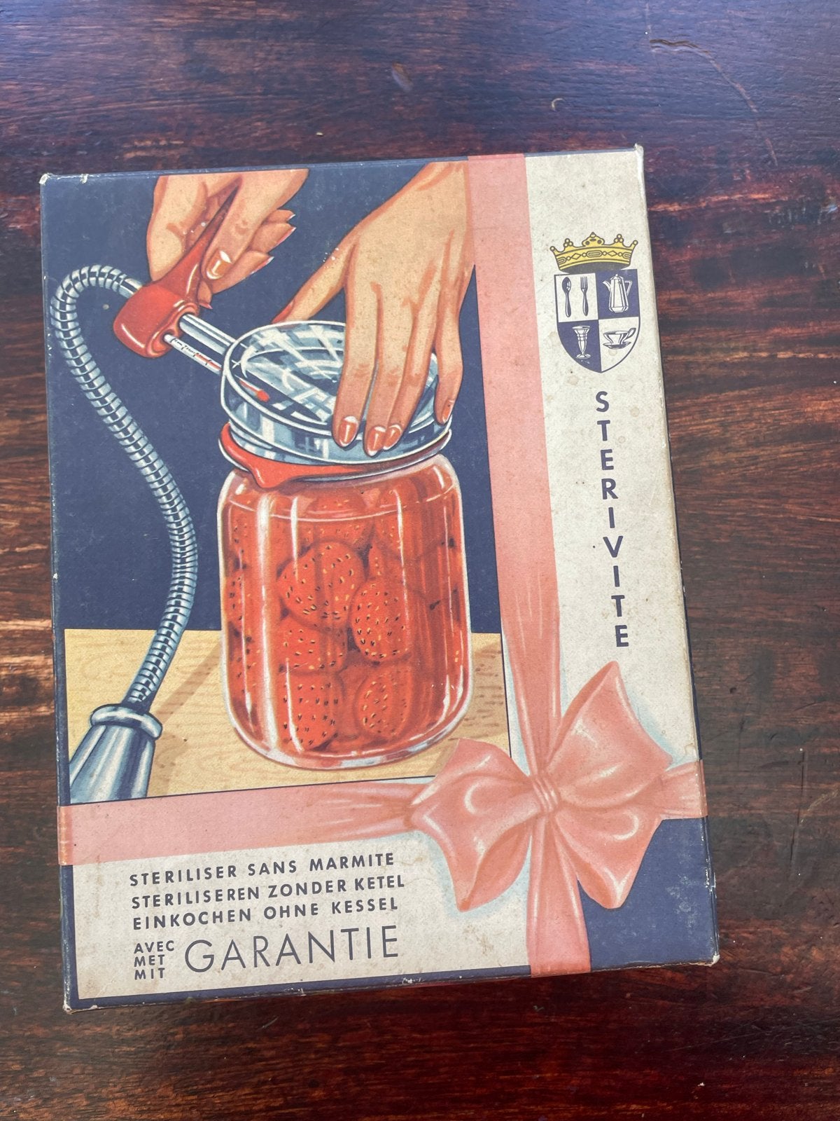 Vintage Sterivite Bodart Sterilisatieapparaat met Handleidin, Ophalen of Verzenden