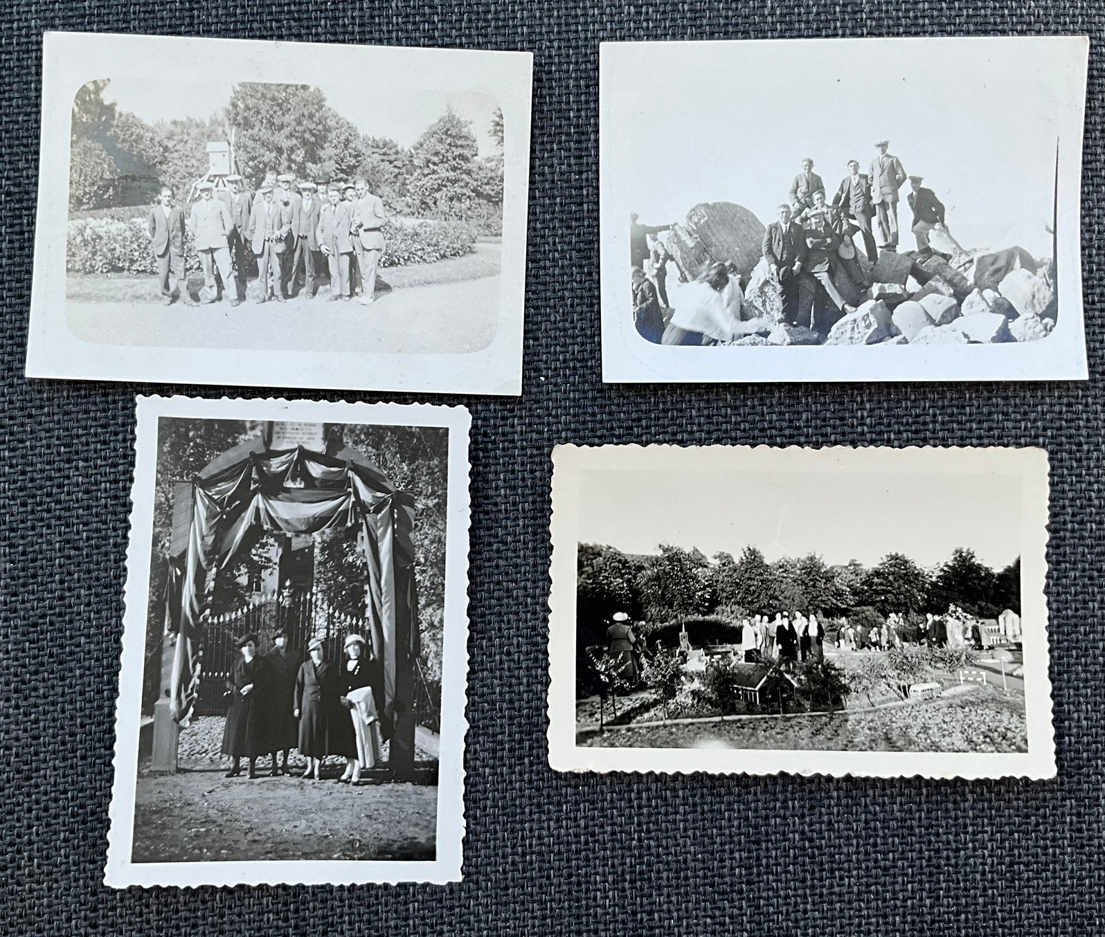 4 Originele Antieke Foto’s uit Notariswoning, Verzamelen, Ophalen of Verzenden, Voor 1940, Zo goed als nieuw