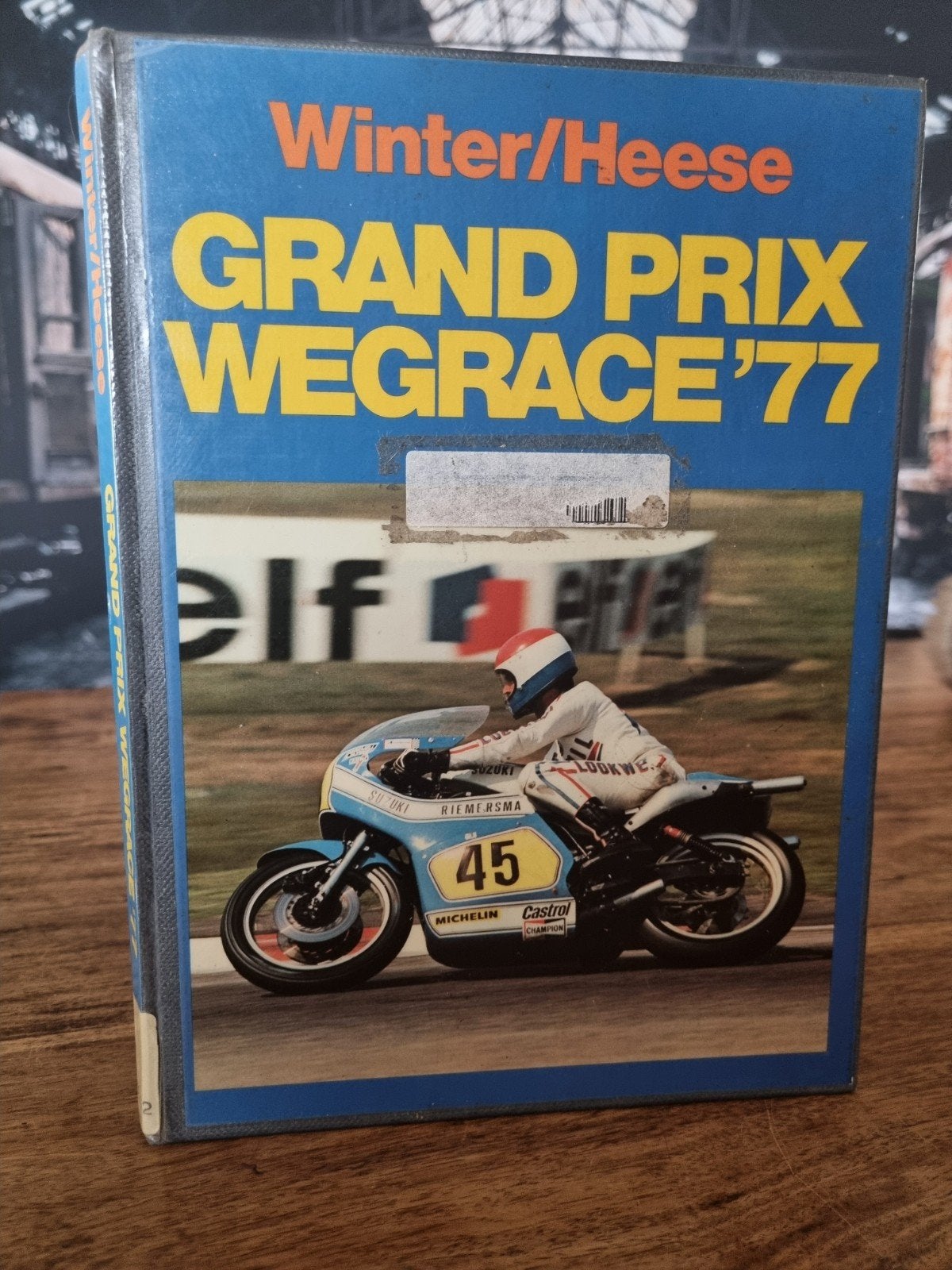 Grand Prix Wegrace '77 - Motorboek, Boeken, Motoren, Gelezen, Algemeen, Ophalen of Verzenden