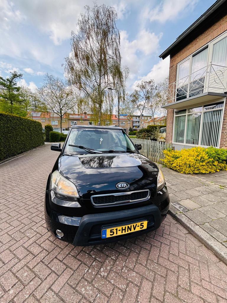Kia Soul 1.6 2009 Zwart, Auto's, Kia, Voorwielaandrijving, 1145 kg, 1591 cc, 4 cilinders
