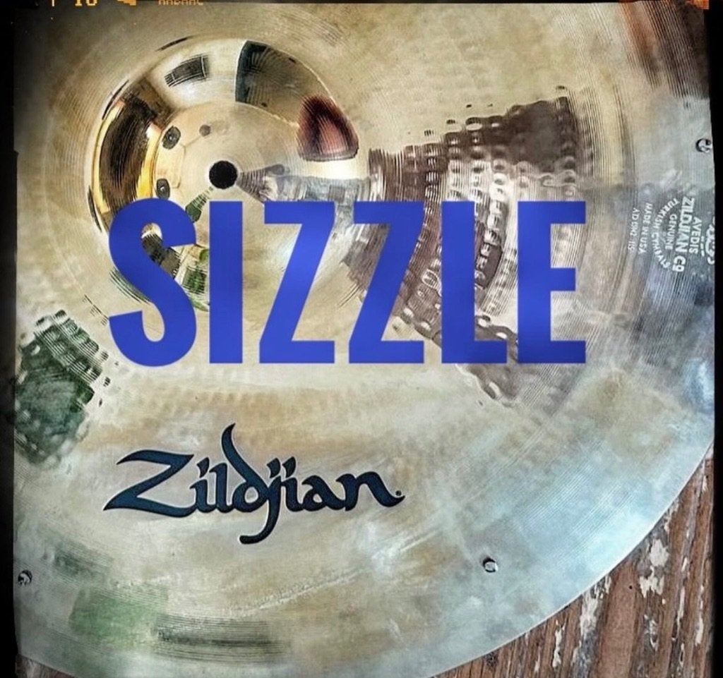 Zildjian SIZZLE Cymbal Collection – Vintage & Pre-Loved, Gebruikt, USA, Drums of Percussie, Ophalen of Verzenden