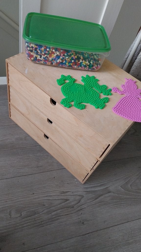 Strijkkralen set, Hobby en Vrije tijd, Knutselen, Ophalen, Gebruikt