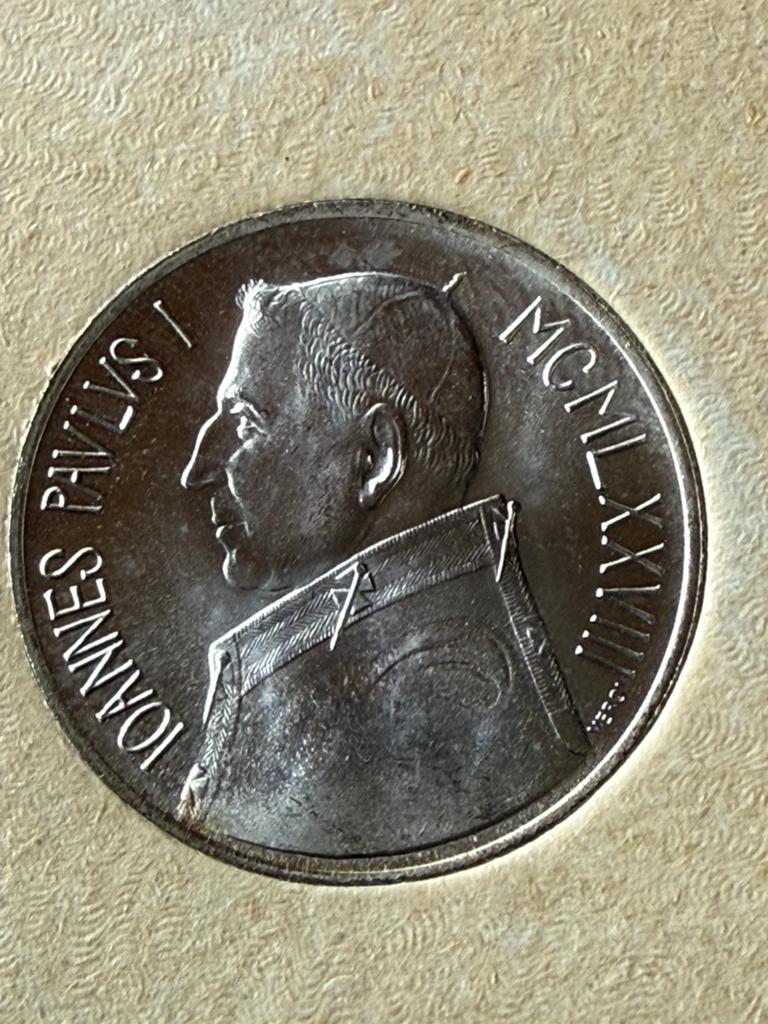 1000 + 500 Lire Vaticaan, Ophalen of Verzenden, Italië, Setje, Zilver