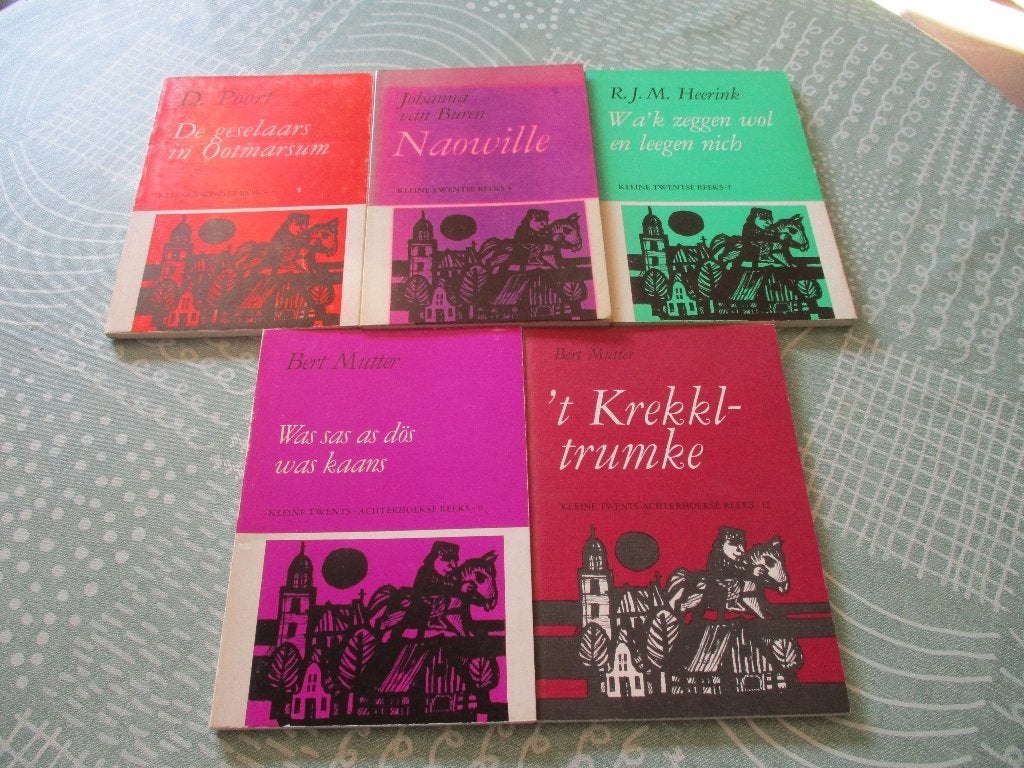 Kleine Twentse reeks Witkam : nummers 4, 5, 7, 9 & 12, Boeken, Ophalen of Verzenden, Gelezen, Diverse auteurs