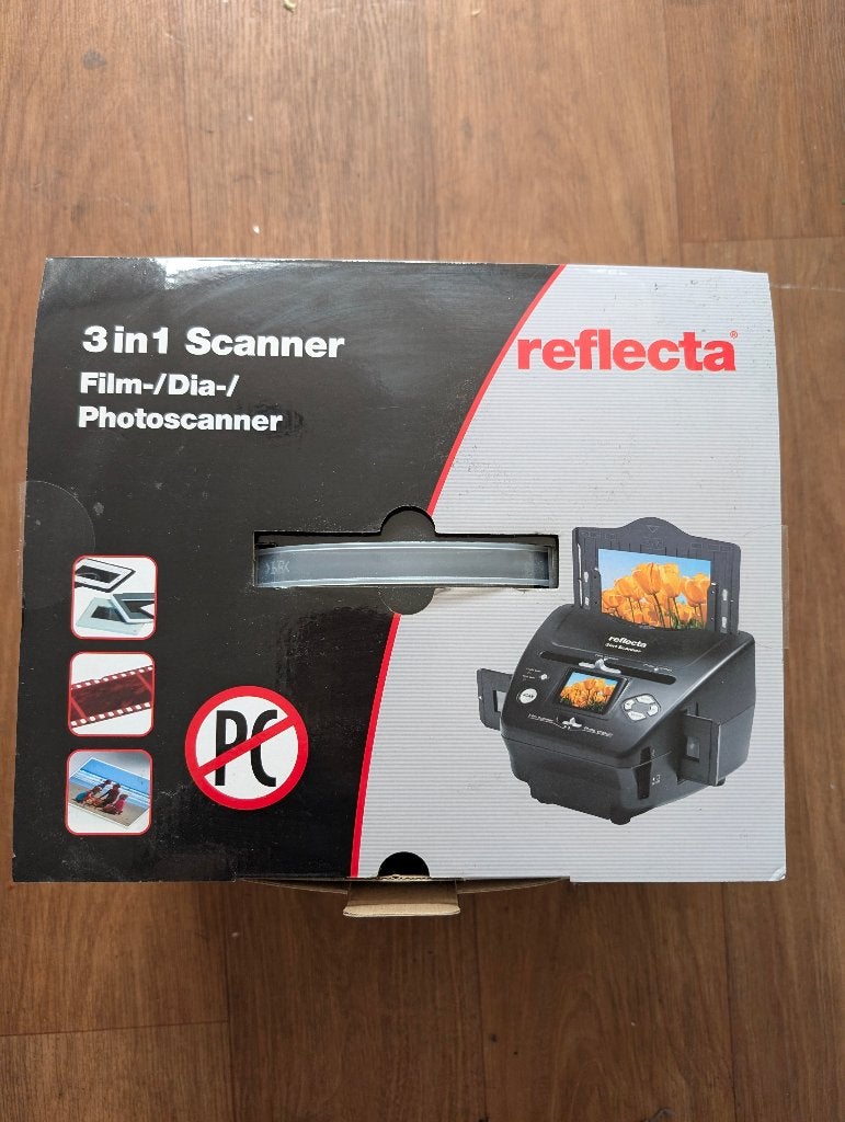 dia en fotoscanner, Ophalen, Zo goed als nieuw, Diascanner