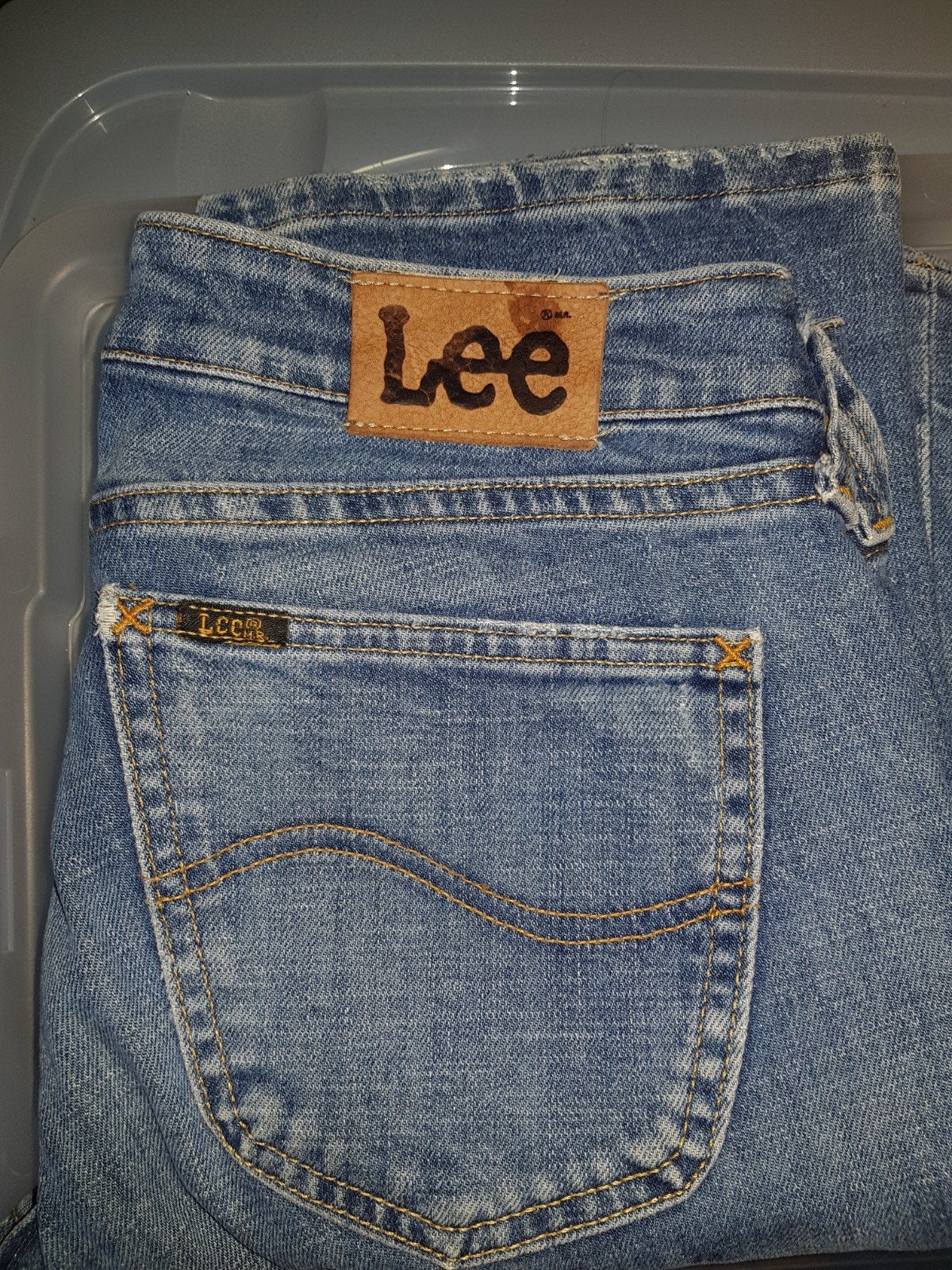 Lee dames jeans 29/33, Blauw, Overige jeansmaten, Ophalen of Verzenden, Zo goed als nieuw