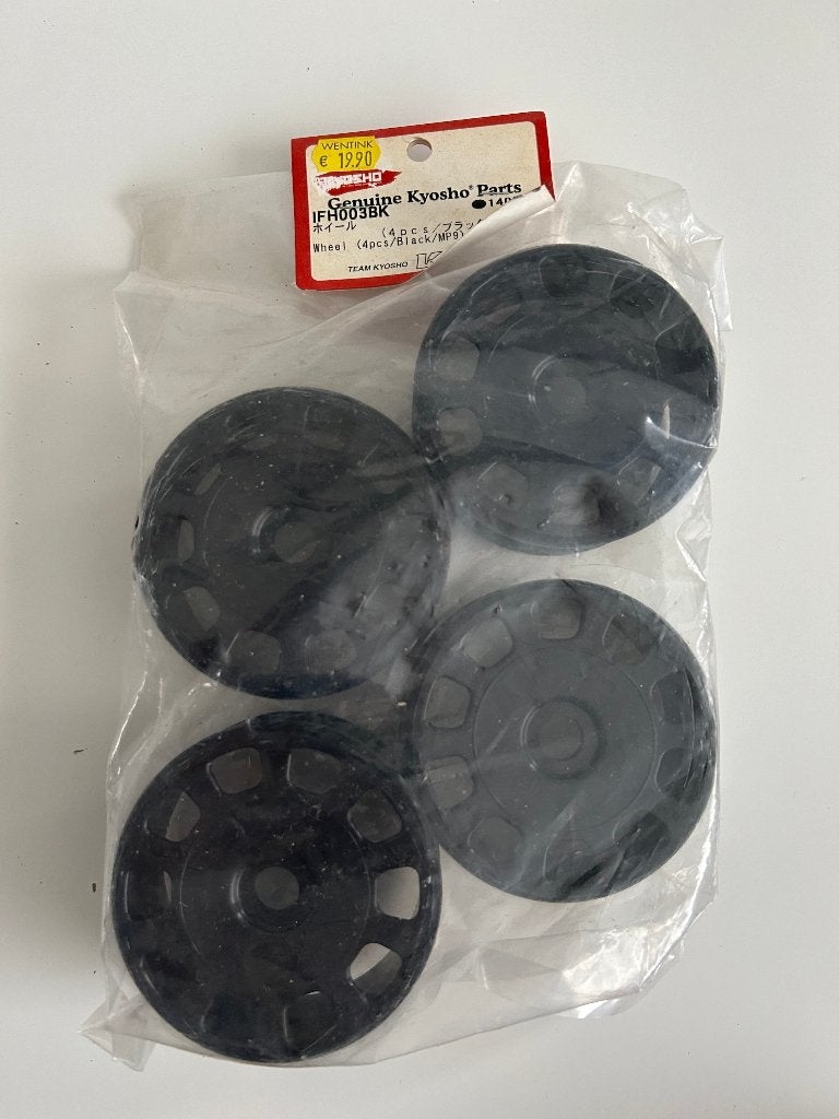 Kyosho IFH003BK 4pcs black MP9 nieuw rc auto, Verzenden, Nieuw, Overige schalen, Onderdeel