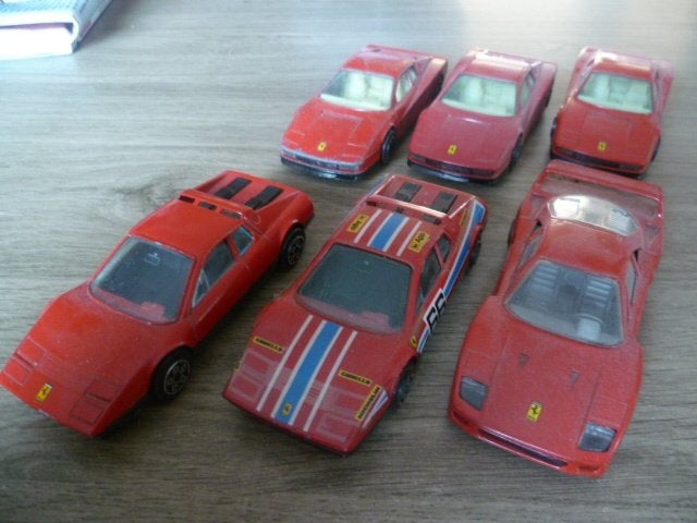 Ferrari schaalmodelletjes te koop, Hobby en Vrije tijd, Modelauto's | 1:43, Ophalen, Gebruikt, Auto, Overige merken