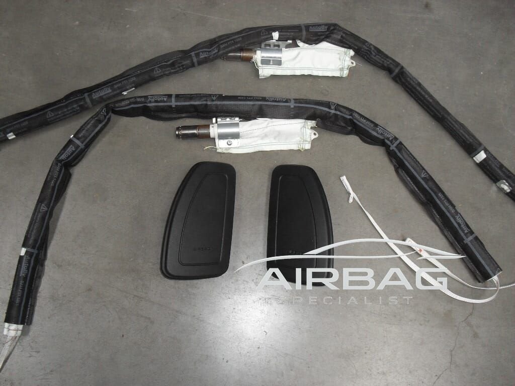 Peugeot 207 stoel en dak airbag 9650247880 9650247780 965466, Gebruikt, -, -, Ophalen of Verzenden