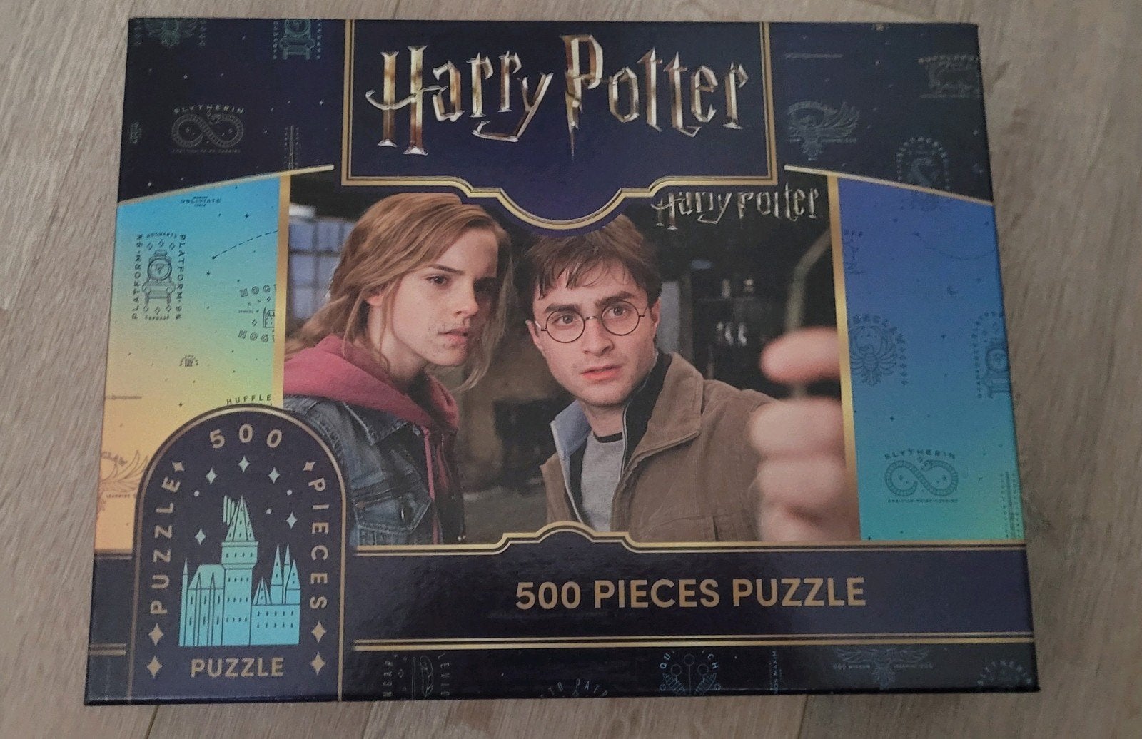 harry potter puzzel 500 stukjes, Ophalen of Verzenden, 500 t/m 1500 stukjes, Gebruikt, Legpuzzel