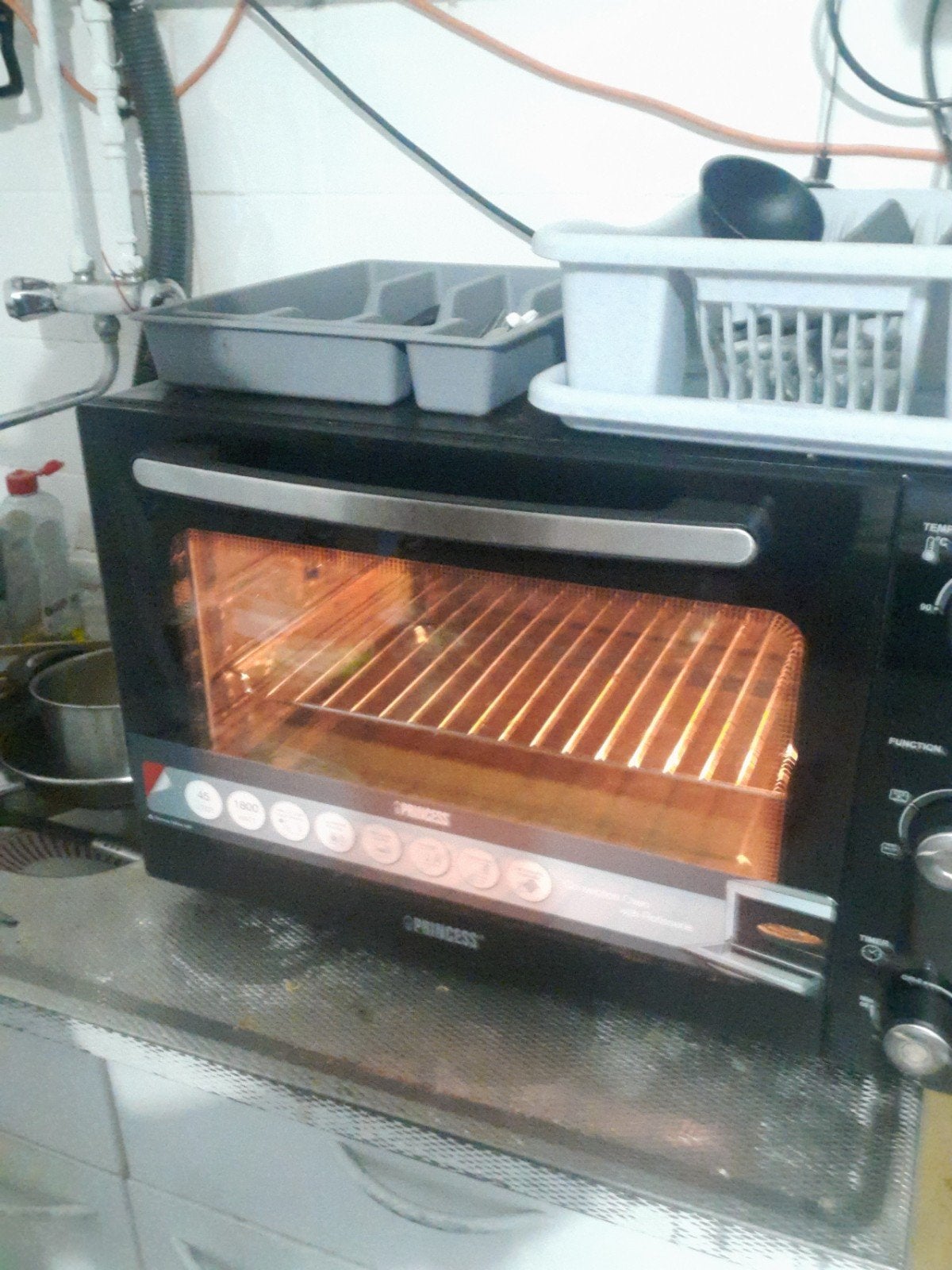 Princess groote oven met grillfunctie, Witgoed en Apparatuur, Ovens, Minder dan 45 cm, Minder dan 45 cm, Hete lucht, Ophalen of Verzenden