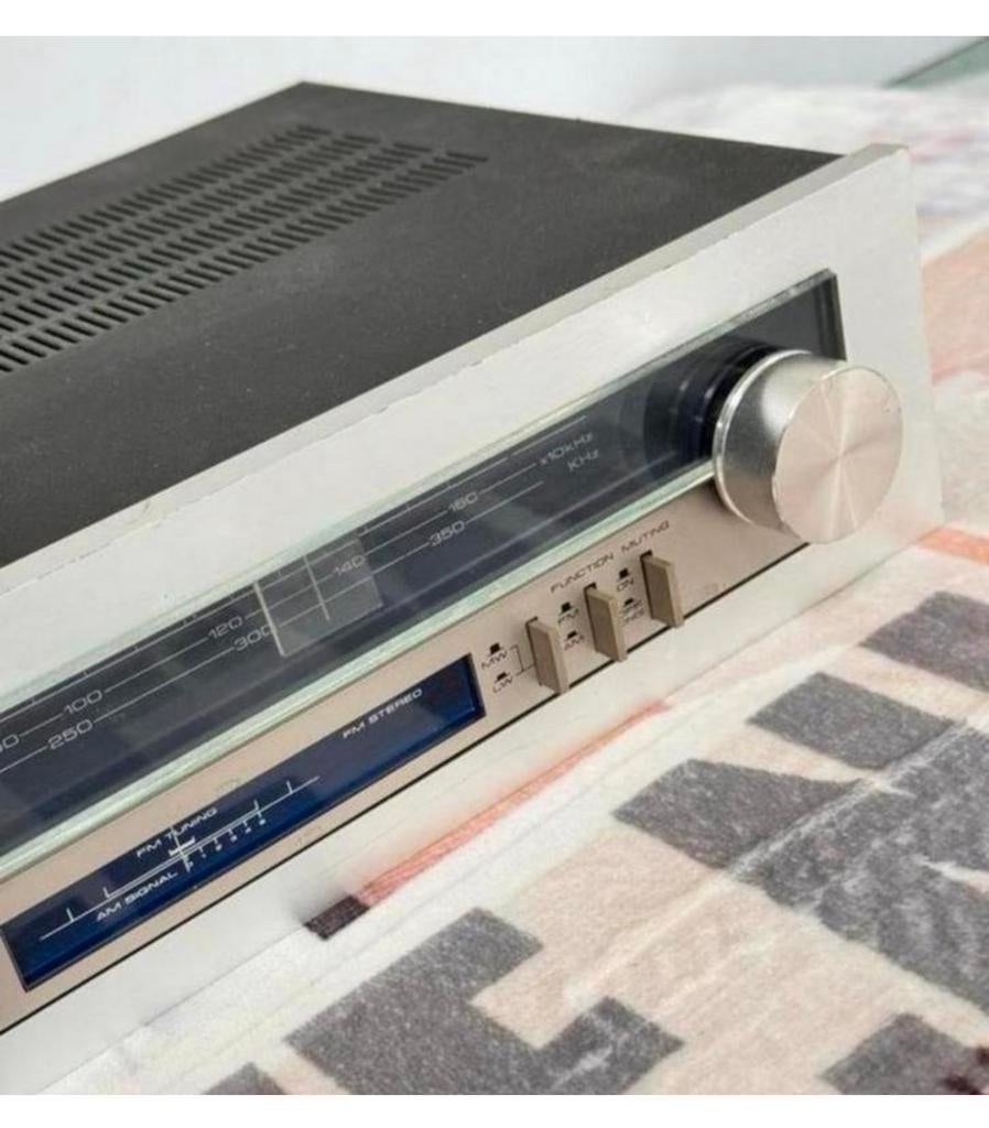 1980 - Vintage Pioneer Tuner TX-410L tx410l fm am met kabels, Audio, Tv en Foto, Tuners, Ophalen of Verzenden, Zo goed als nieuw