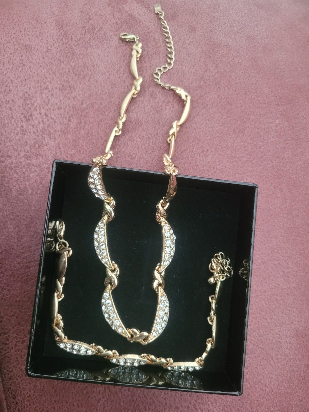 sieraden setje, Ophalen, Goud, Overige materialen