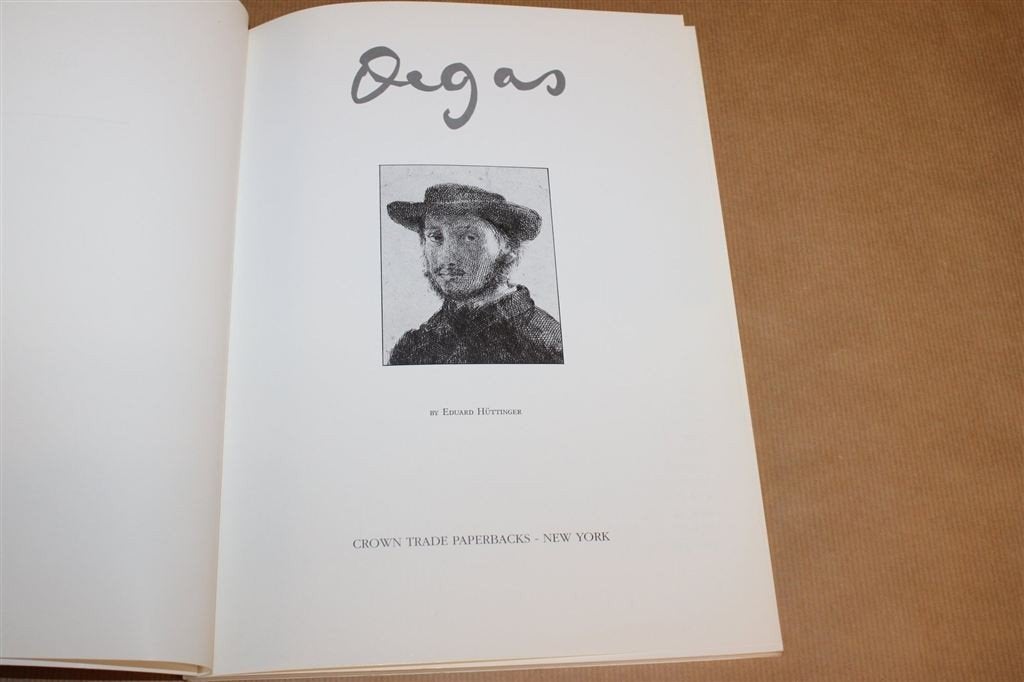 Degas — Groot Kunstboek — Crown Art Library, Ophalen of Verzenden, Gelezen